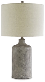 Linus Antique Black Table Lamp from Ashley - Luna Furniture