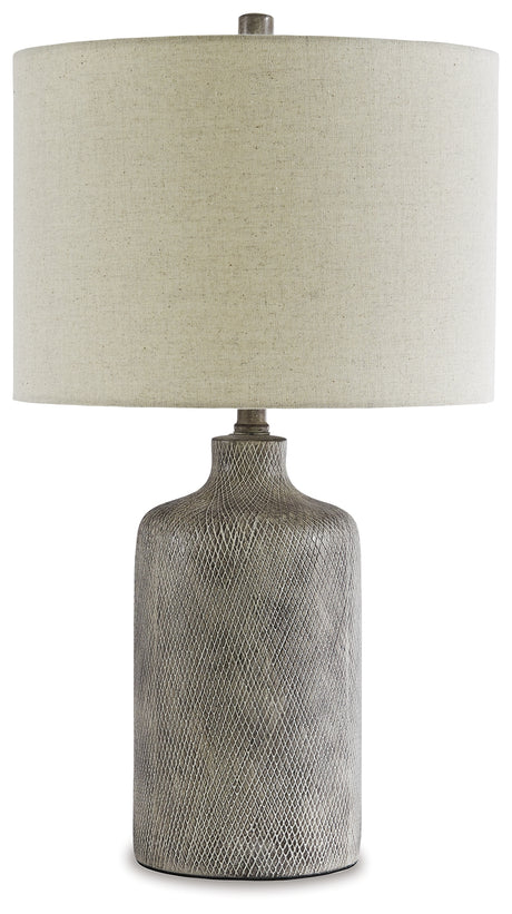 Linus Antique Black Table Lamp from Ashley - Luna Furniture