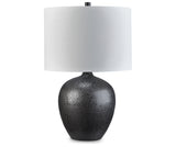 Ladstow 2-Piece Table Lamp Set in Black from Ashley - Luna Furniture