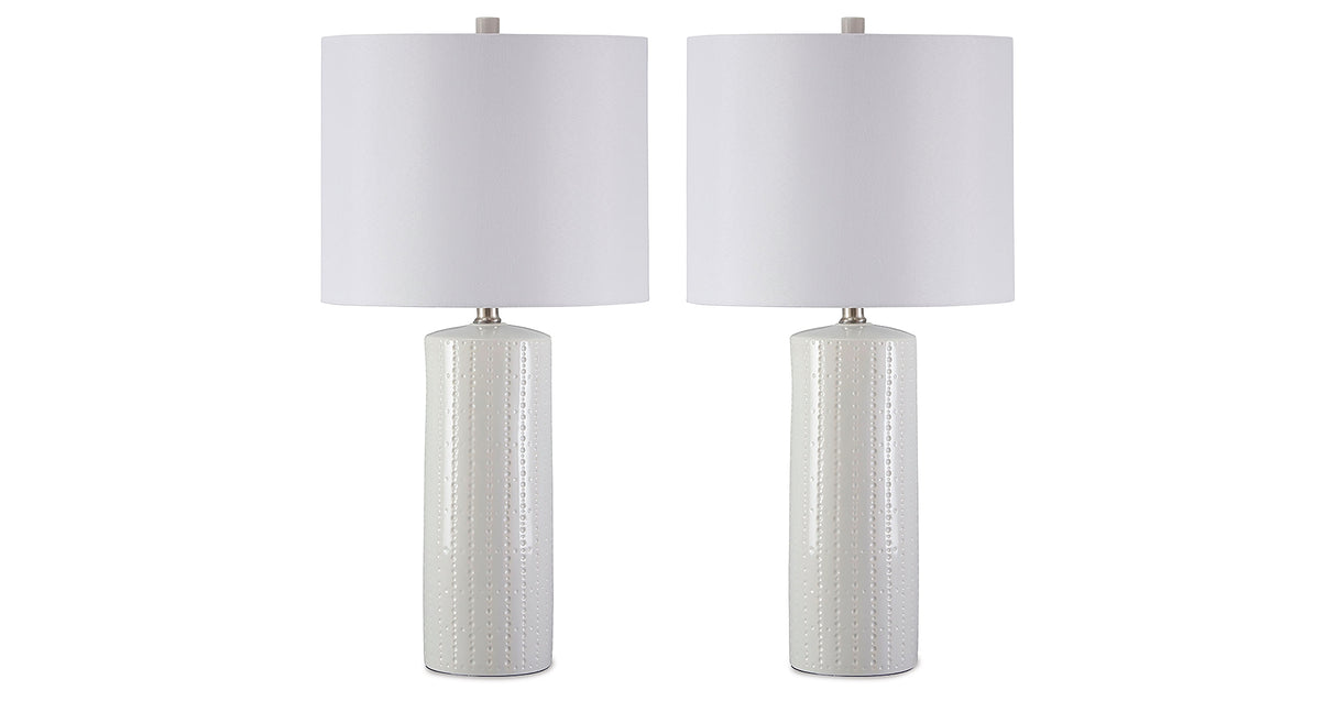 Steuben White Table Lamp from Ashley - Luna Furniture