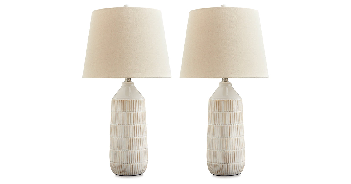 Willport Off White Table Lamp from Ashley - Luna Furniture