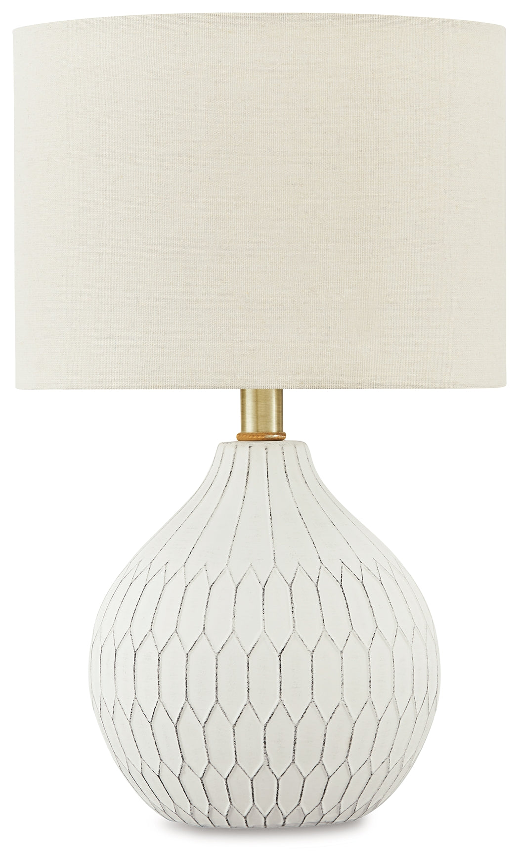 Wardmont White Table Lamp from Ashley - Luna Furniture