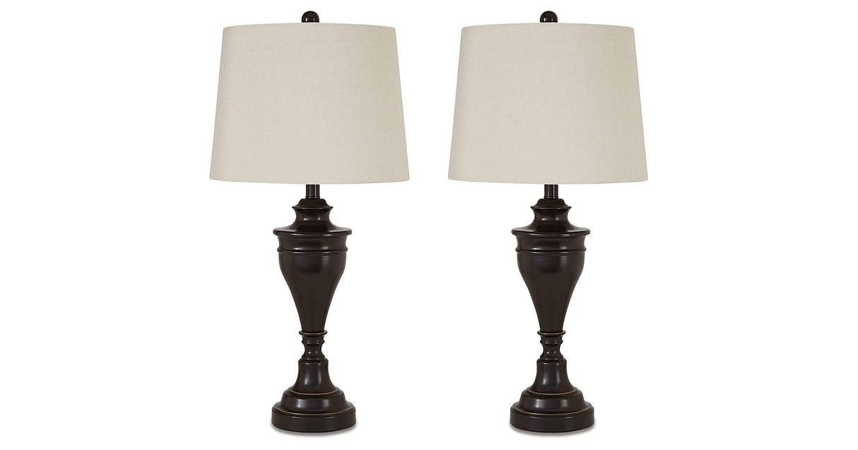 Darlita Bronze Finish Table Lamp from Ashley Furniture - Luna Furniture