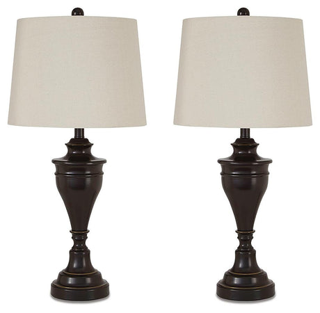 Darlita Bronze Finish Table Lamp from Ashley - Luna Furniture