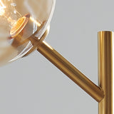 Abanson Amber/Gold Finish Floor Lamp from Ashley - Luna Furniture