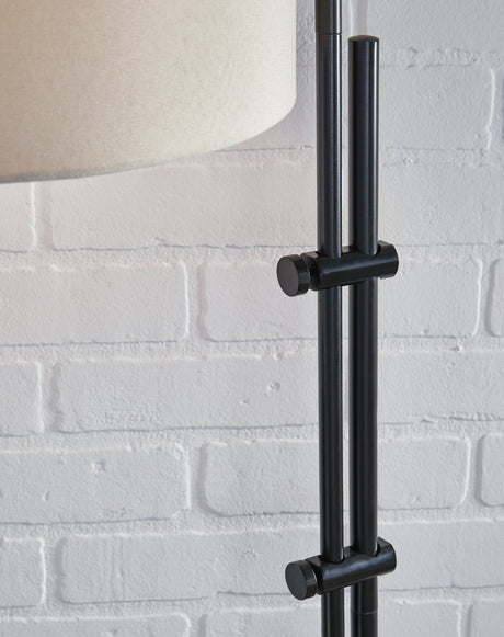 Baronvale Black Floor Lamp from Ashley - Luna Furniture