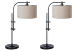 Baronvale 2-Piece Table Lamp Set in Black from Ashley - Luna Furniture