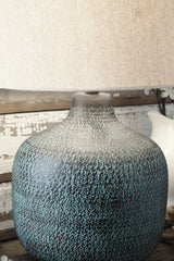 Malthace Patina Table Lamp from Ashley - Luna Furniture