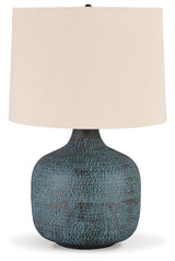 Malthace Patina Table Lamp from Ashley - Luna Furniture