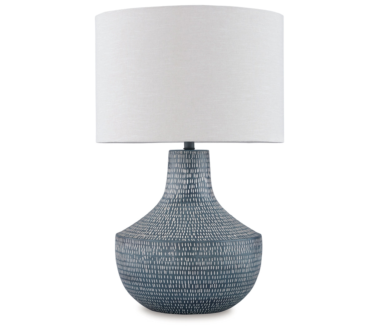 Schylarmont 2-Piece Table Lamp Set in Antique Gray/White from Ashley Furniture - Luna Furniture