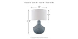 Schylarmont 2-Piece Table Lamp Set in Antique Gray/White from Ashley Furniture - Luna Furniture