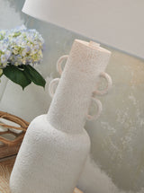 Perringhill Distressed White Table Lamp from Ashley - Luna Furniture
