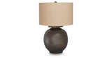 Carlenbury Antique Brown Table Lamp from Ashley Furniture - Luna Furniture