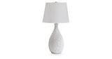 Wyattford White/Black Table Lamp from Ashley Furniture - Luna Furniture
