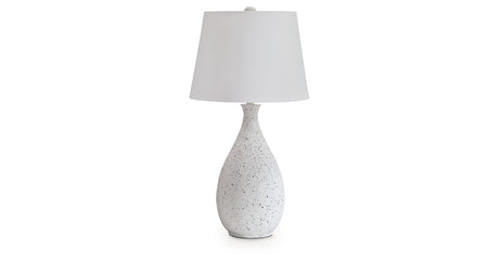 Wyattford White/Black Table Lamp from Ashley Furniture - Luna Furniture