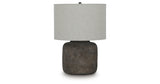 Zandophen Antique Gray Table Lamp from Ashley - Luna Furniture