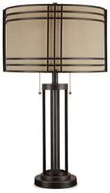 Hanswell Dark Brown Table Lamp from Ashley - Luna Furniture
