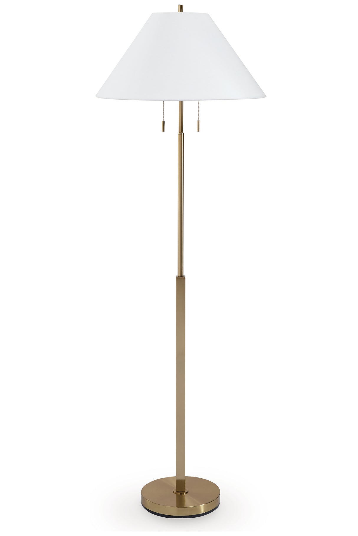 Haigwood Gold Finish Floor Lamp from Ashley - Luna Furniture