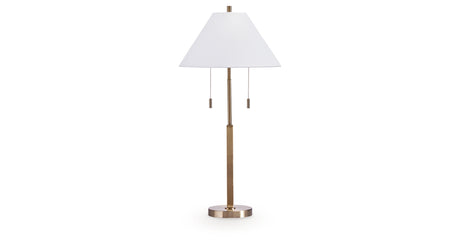 Haigwood Gold Finish Table Lamp from Ashley Furniture - Luna Furniture
