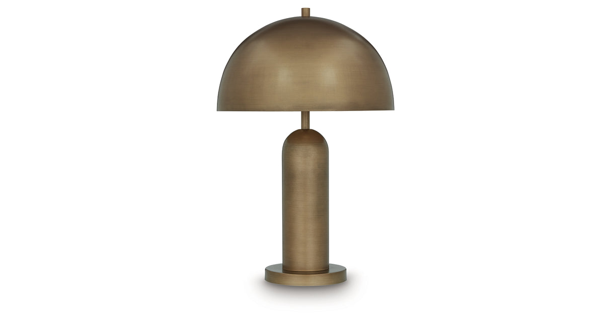 Wendfield Antique Gold Finish Table Lamp from Ashley - Luna Furniture