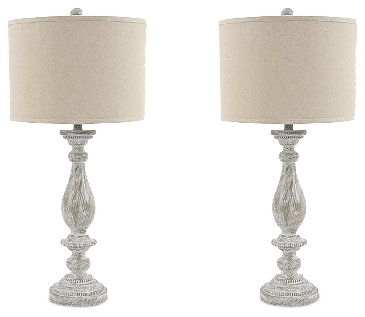 Bernadate Whitewash Table Lamp from Ashley Furniture - Luna Furniture