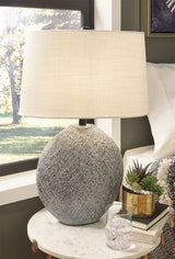 Harif Beige Table Lamp from Ashley - Luna Furniture