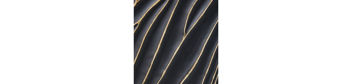 Bartlen 2-Piece Table Lamp Set in Black/Gold Finish from Ashley - Luna Furniture