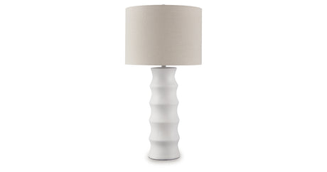 Veraleigh White Table Lamp from Ashley - Luna Furniture