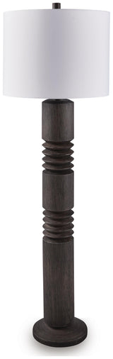 Fainwell Black Floor Lamp from Ashley Furniture - Luna Furniture