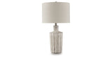 Imre Distressed Brown Table Lamp from Ashley - Luna Furniture