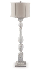 Madsbrook Antique White Floor Lamp from Ashley Furniture - Luna Furniture