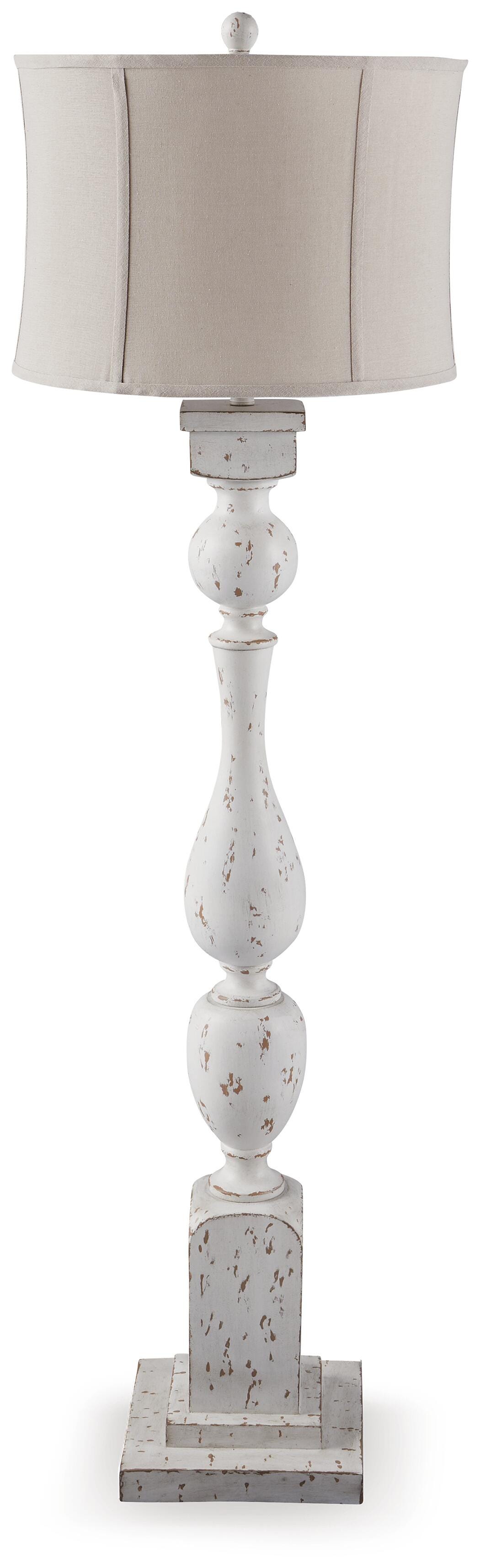 Madsbrook Antique White Floor Lamp from Ashley Furniture - Luna Furniture