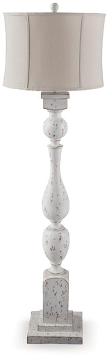 Madsbrook Antique White Floor Lamp from Ashley Furniture - Luna Furniture