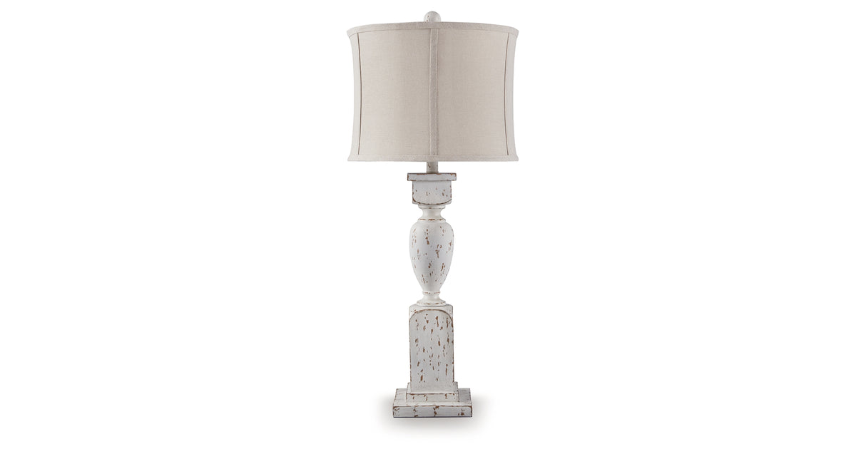Madsbrook Antique White Table Lamp from Ashley Furniture - Luna Furniture