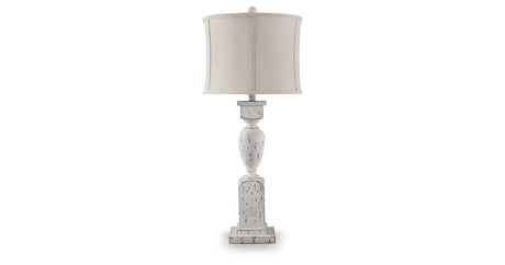 Madsbrook Antique White Table Lamp from Ashley - Luna Furniture