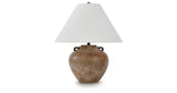 Ferrilby Antique Beige Table Lamp from Ashley - Luna Furniture