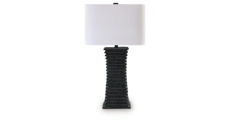 Golzar Black Table Lamp from Ashley Furniture - Luna Furniture
