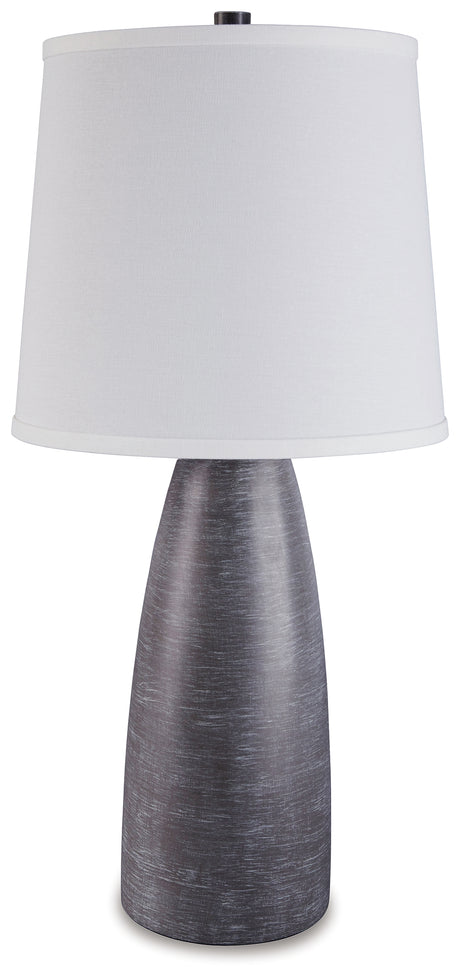 Shavontae Gray Table Lamp from Ashley - Luna Furniture