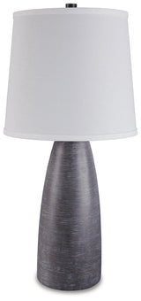 Shavontae Gray Table Lamp from Ashley Furniture - Luna Furniture