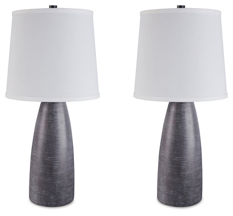 Shavontae Gray Table Lamp from Ashley - Luna Furniture