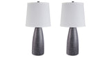 Shavontae Gray Table Lamp from Ashley Furniture - Luna Furniture