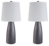 Shavontae Gray Table Lamp from Ashley Furniture - Luna Furniture