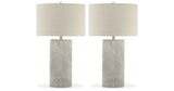 Bradard 2-Piece Table Lamp Set in Brown from Ashley - Luna Furniture
