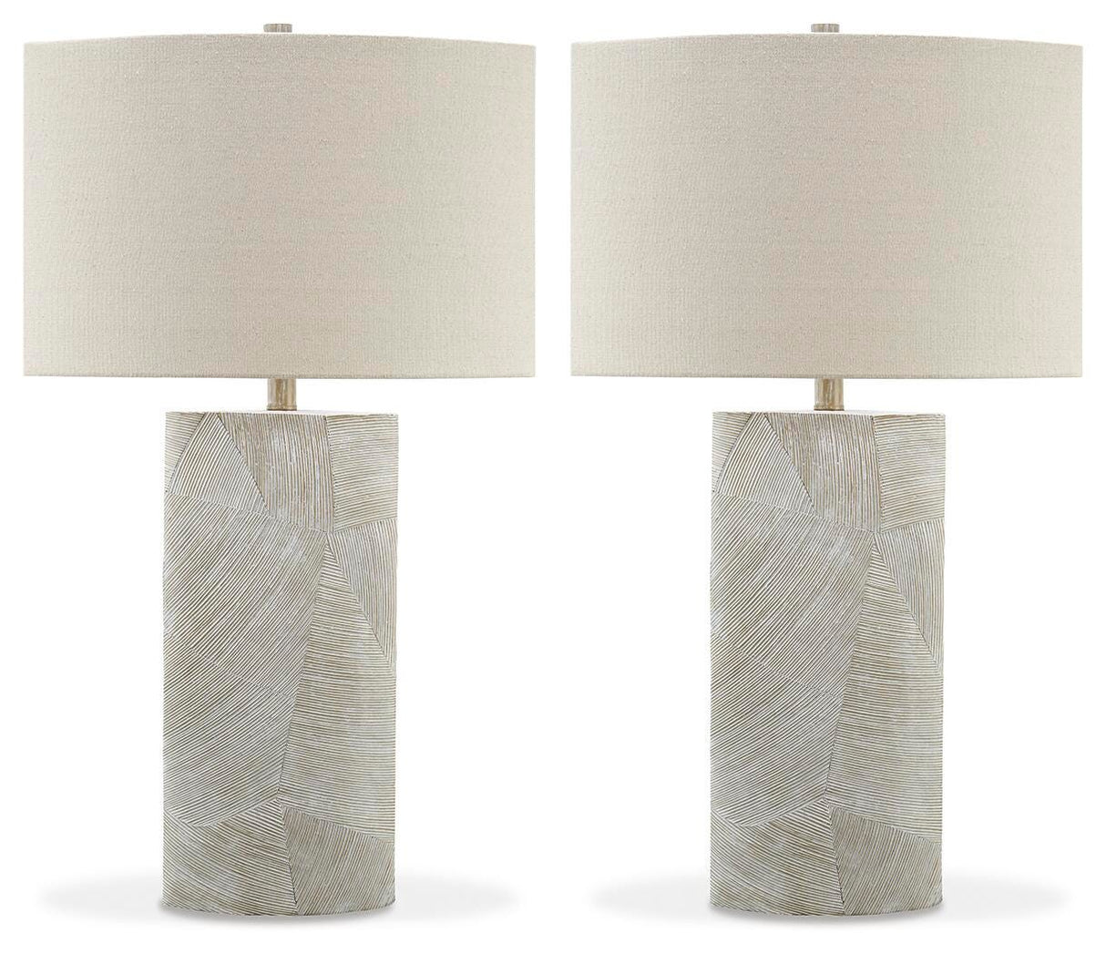 Bradard 2-Piece Table Lamp Set in Brown from Ashley - Luna Furniture