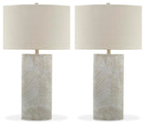Bradard 2-Piece Table Lamp Set in Brown from Ashley - Luna Furniture
