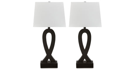 Markellton Black Table Lamp from Ashley Furniture - Luna Furniture