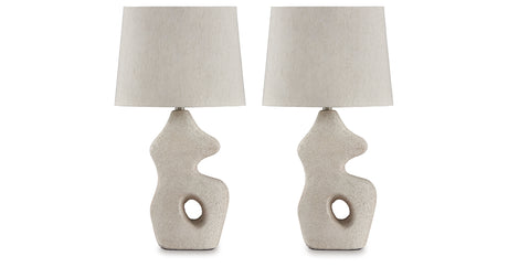 Chadrich Antique Beige Table Lamp from Ashley Furniture - Luna Furniture
