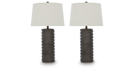 Neilett Antique Brown Table Lamp (Set of 2) from Ashley Furniture - Luna Furniture