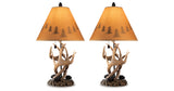 Derek Brown Table Lamp from Ashley - Luna Furniture
