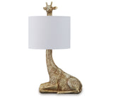 Ferrison 2-Piece Table Lamp Set in Gold Finish from Ashley Furniture - Luna Furniture